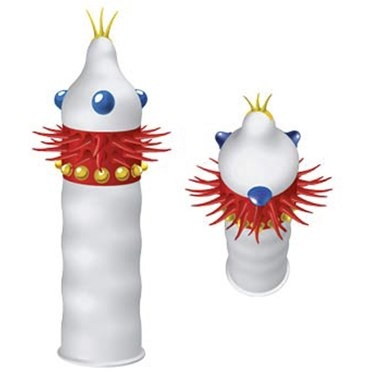 Стимулирующая насадка-презерватив "Luxe Королевский Экспресс" 