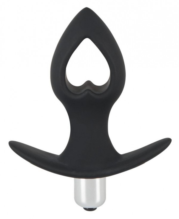 Пробка с вибрацией и уменьшением объема "Black Velvets" черная 